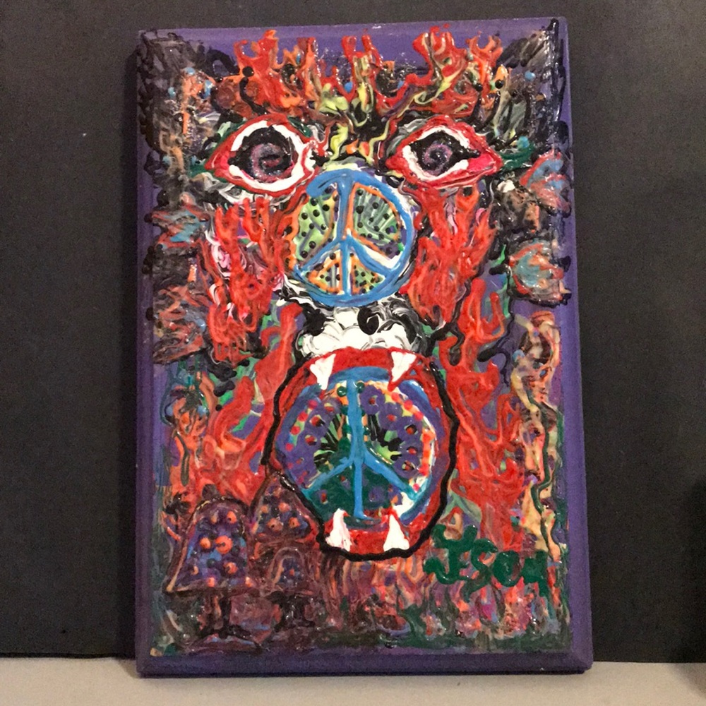 original “crazy monkey”  by Recycled Punk’s Jes.